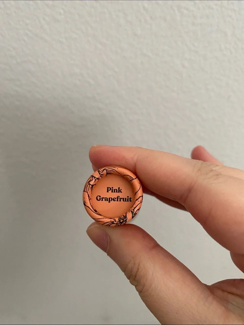 Poppy & Pout Pink Grapefruit Lip Balm - Pink